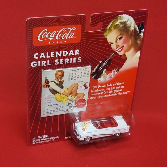Coca Cola Johnny Lightning Calendar Girl Series Die Cast Buick Super - Picture 5 of 9
